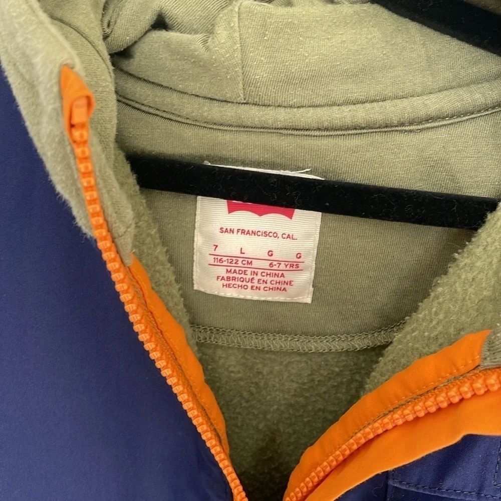Levis' Utility Colorblock Quarter Zip Pullover